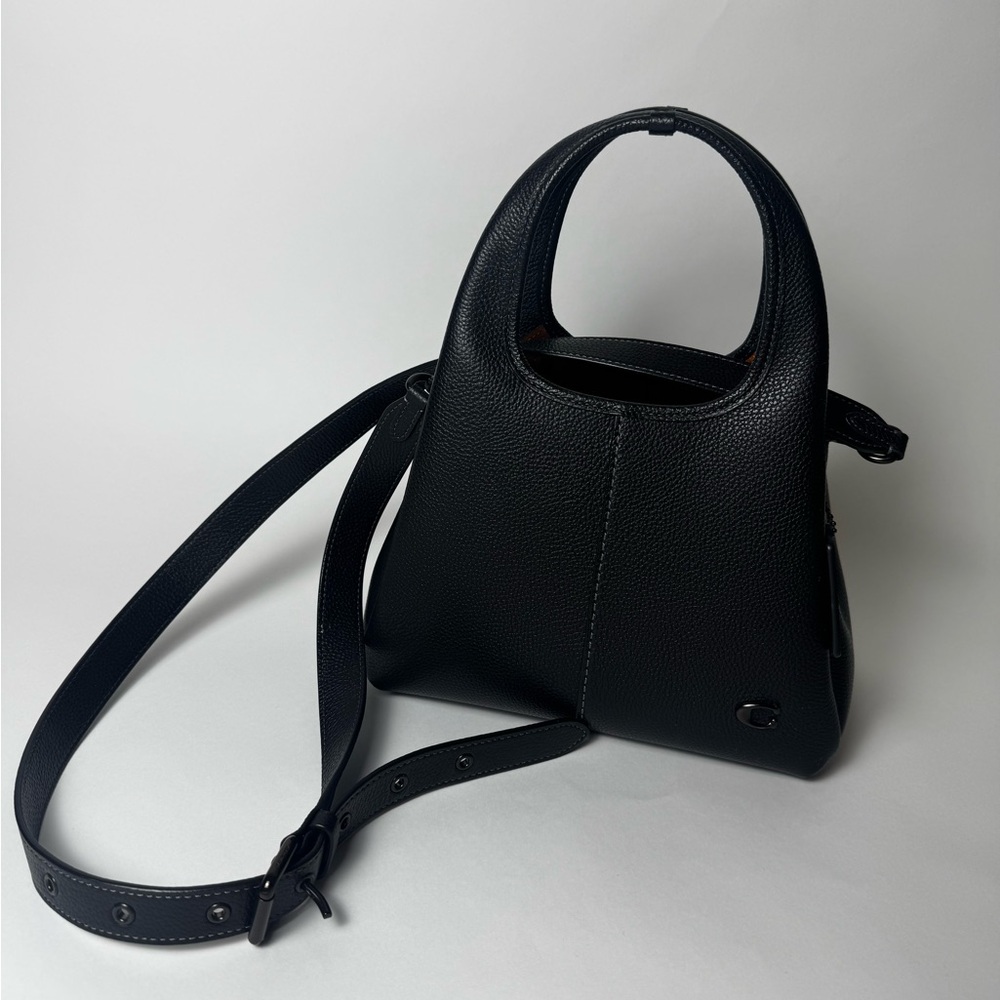 Coach Lana Small Pebble Leather Shoulder Bag 23